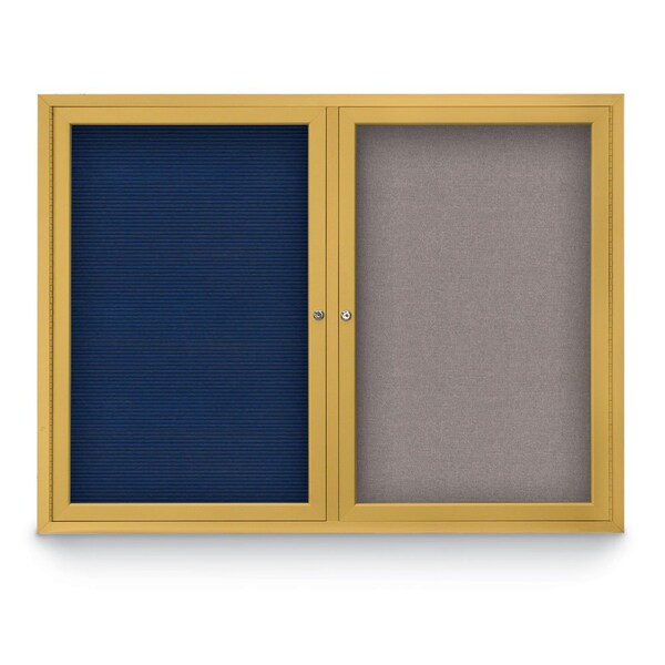Corkboard, Cork Backing/Satin, 72" X 36"